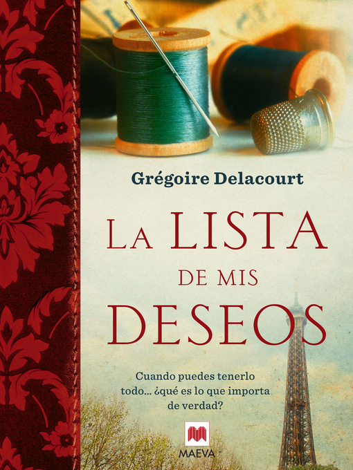 Title details for La lista de mis deseos by Gregoire Delacourt - Wait list
